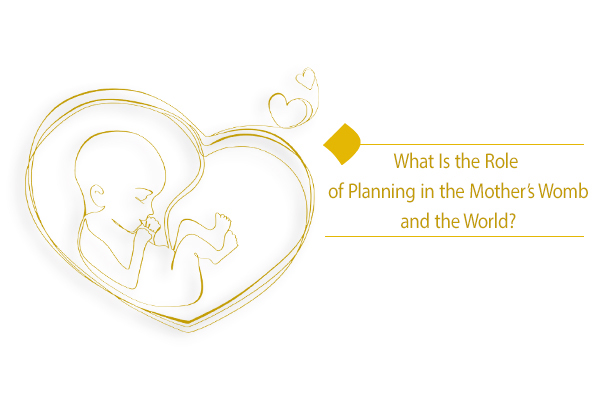 The Role of Planning in the Mother's Womb, World, and Hereafter