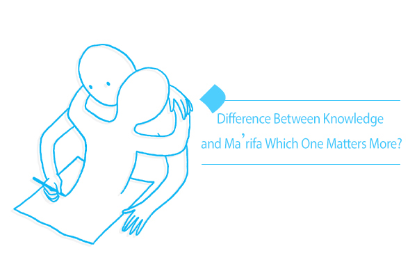 What is the relationship between knowledge and ma’rifa?