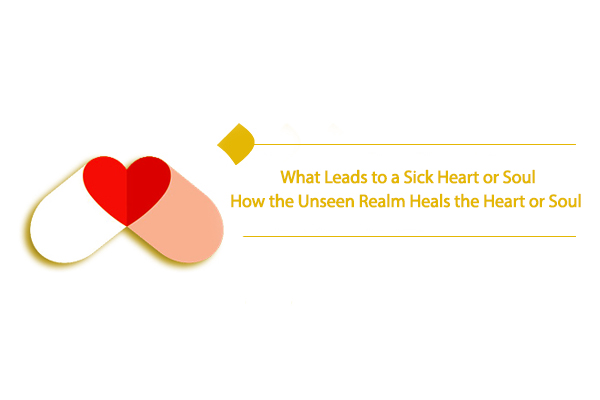 Why does not the sick heart connect to the unseen?