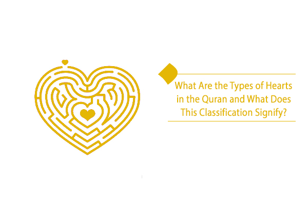 Types of hearts in the Quran signify God's sorting of humans.