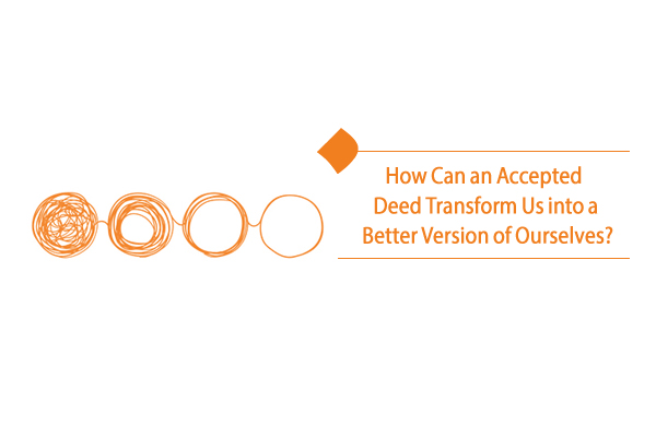 How can we distinguish an accepted deed from an unaccepted deed?